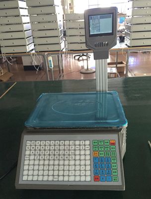 Barcode lable scale/LP-16/color screen/LCD/double display